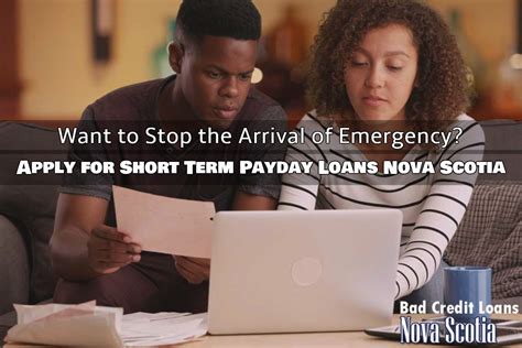 Short Term Loans Nova Scotia